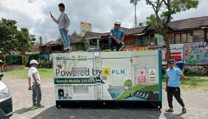 Akses Darat Terputus, Pemerintah Kirim Genset 250 KWH ke Takengon