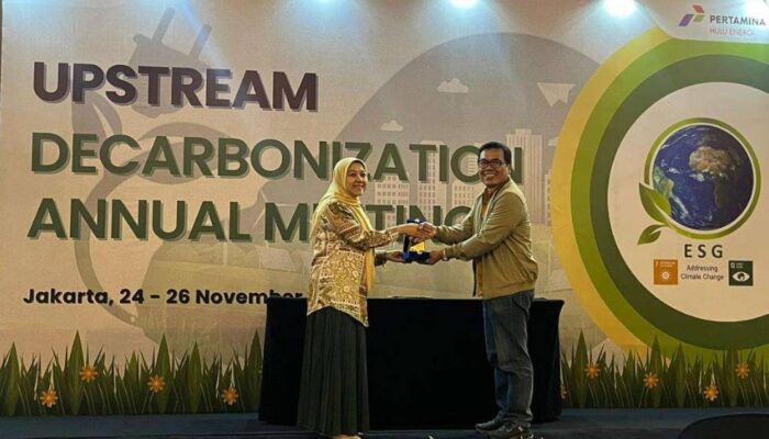 Efisiensi Energi Antar PHE OSES Raih Penghargaan Dekarbonisasi