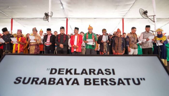 Lawan Premanisme, Pemkot Surabaya Resmi Bentuk Satgas dalam Deklarasi Surabaya Bersatu