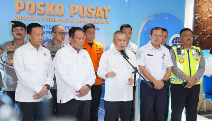 Menhub Apresiasi Sinergi Lintas Sektor, Transportasi Nataru 2025–2026 Berjalan Baik