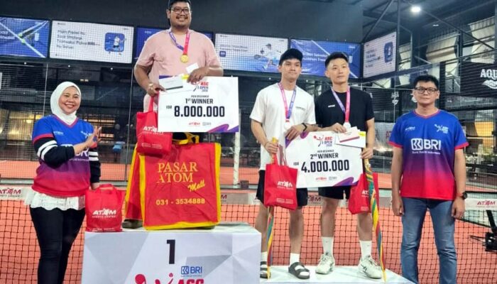 Atmosfer Memanas di Rooftop Pasar Atom, BRI Sukses Gelar ASC Open 2026