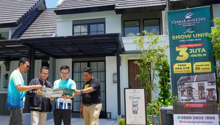 Harga Mulai Rp 500-an Juta dan Free PPN, CitraLand City Kedamean Hadirkan Tipe Clover untuk Gen Z dan Milenial