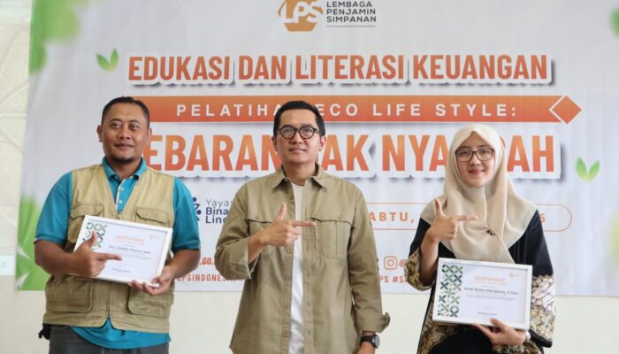 LPS Edukasi Literasi Keuangan dan Eco Lifestyle ke 300 Penggiat Bank Sampah Surabaya