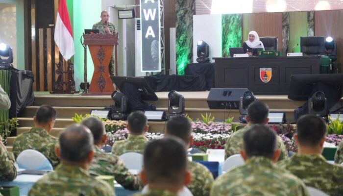Kodam V/Brawijaya Gelar Rapim 2026, Perkuat Kesiapsiagaan dan Sinergi Sishamkamrata di Jawa Timur