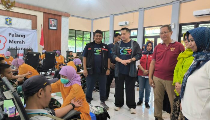 Peduli Ekonomi dan Kesehatan Masyarakat, Suparma Gelar Donor Darah dan Pasar Murah di Karangpilang Surabaya