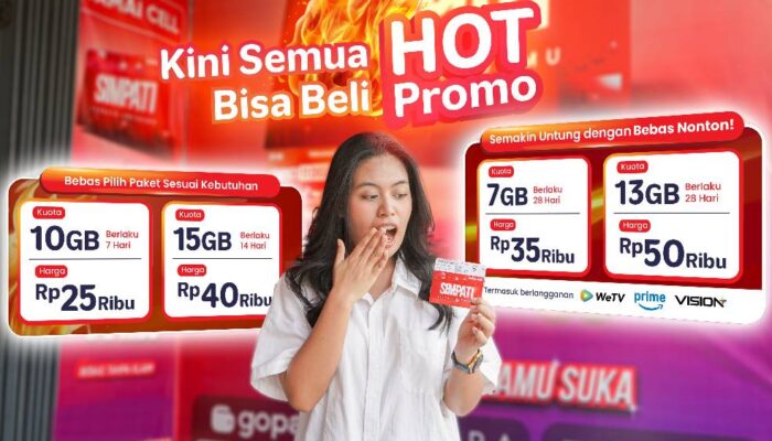 Telkomsel Hadirkan Paket Hot Promo, Internet Hemat dengan Skema Lebih Sederhana