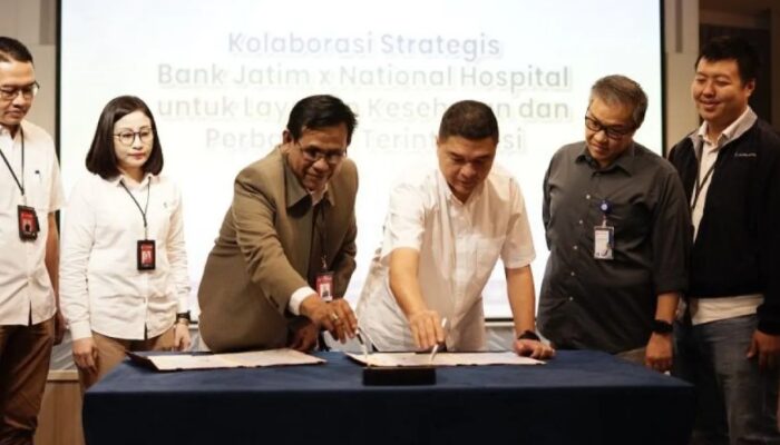 Nashos – Bank Jatim Jalin Kerjasama Perluas Akses Kesehatan Terintegrasi 