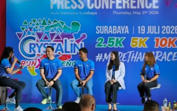 Sukses di Jakarta, Crystalin RunXperience 2026 Hadir di Surabaya Bakal Diikuti 5.000 Pelari