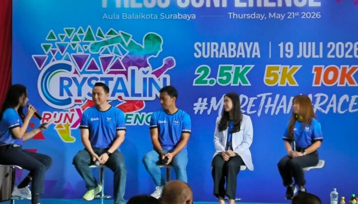 Sukses di Jakarta, Crystalin RunXperience 2026 Hadir di Surabaya Bakal Diikuti 5.000 Pelari
