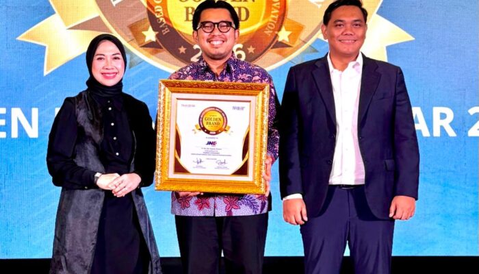 JNE Raih Penghargaan Golden Brand of The Year dan Digital Popular Brand Award 2026