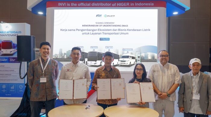 KALISTA dan INVI Gandeng Tiga Operator Percepat Elektrifikasi 10.000 Armada Transjakarta 2030