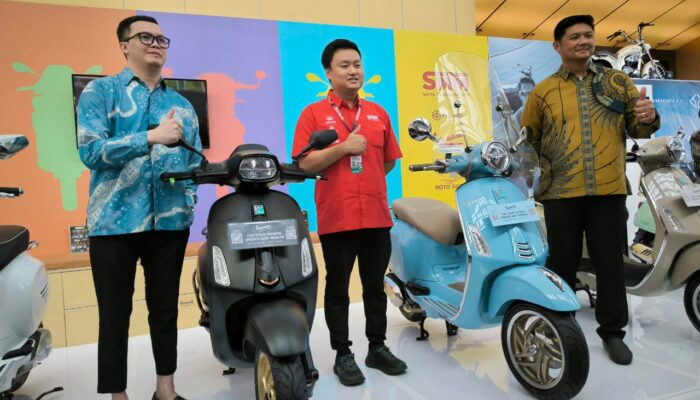 Targetkan 100 SPK di IIMS Surabaya 2026, Vespa Satya Hadirkan Line Up Piaggio Group Terbaru