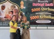 Moorlife Bagikan 5.000 Paket Kurban Tanpa Kantong Plastik