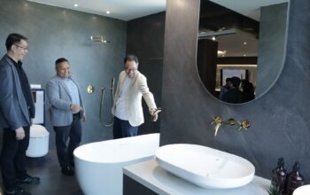 Manzio @313 Resmi Dibuka di Surabaya Barat, Hadirkan Showroom Sanitary Premium Tiga Brand Dunia