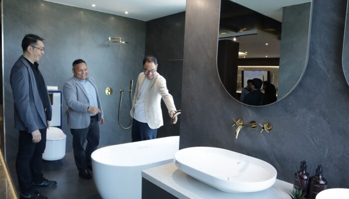 Manzio @313 Resmi Dibuka di Surabaya Barat, Hadirkan Showroom Sanitary Premium Tiga Brand Dunia