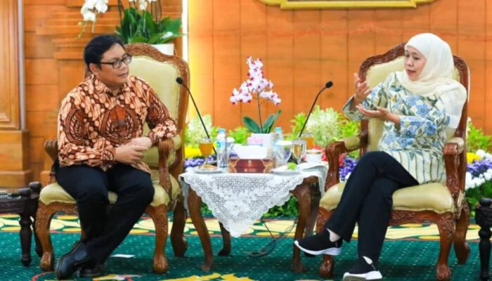 Jatim dan Australia Perkuat Kemitraan Kebencanaan, Khofifah Dorong Relawan hingga Pesantren Tangguh Bencana
