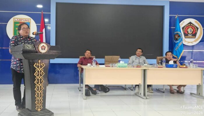 PWI Pusat dan PWI Lampung Perkuat Sinergi Sukseskan HPN dan Porwanas 2027​