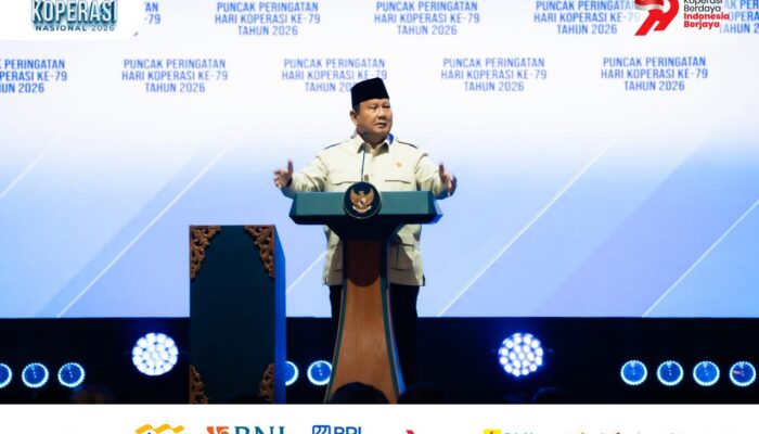 Presiden Prabowo Subianto Serukan Kebangkitan Total Koperasi Sebagai Raksasa Ekonomi di Harkopnas ke-79