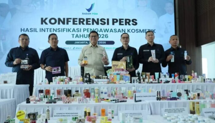 BPOM Ungkap Temuan 2,1 Juta Kosmetik Ilegal, Nilainya Capai Rp35,8 Miliar