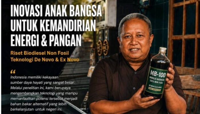 MB-100: Inovasi Biodiesel Non-Fosil Asal Madiun untuk Kemandirian Energi dan Pangan Nasional