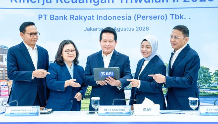 Jadi Penggerak Ekonomi Kerakyatan, BRI Bukukan Laba Rp31,2 Triliun pada Triwulan II 2026