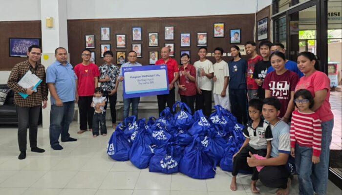 BRI Region 12 Surabaya Salurkan Paket Sembako ke 9 Panti Asuhan dan Gereja, Sambut HUT ke-81 RI