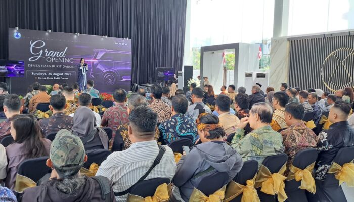 Percepat Ekspansi Elektrifikasi di Jatim, Haka Auto Resmikan Denza Haka Bukit Darmo dan 4 Dealer BYD