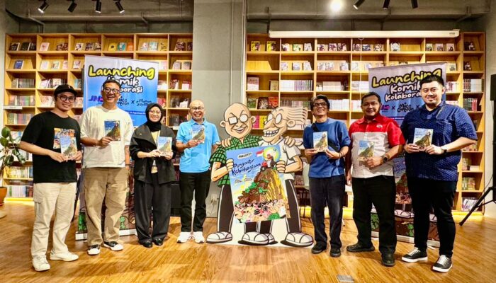 Angkat Kisah Para Kurir, JNE dan GRASINDO Luncurkan Komik Pengantar Kebahagiaan