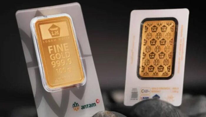 Harga Emas Antam Menguat, 1 Gram Kini Dibanderol Rp2.675.000