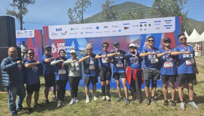 Asuransi Jasindo Perkuat Perlindungan Peserta di Ijen Geopark Run 2026