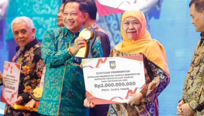 Jatim Jadi yang Terbaik Nasional dalam Pengelolaan Sampah, Raih Bantuan Rp2 Miliar