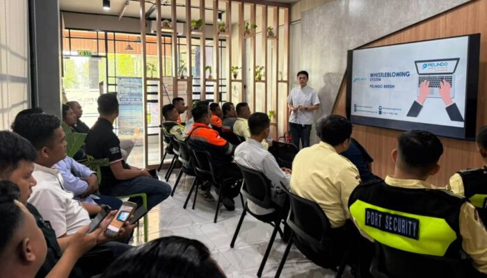 PT Terminal Teluk Lamong Tingkatkan Integritas lewat Sosialisasi WBS dan Anti-Gratifikasi