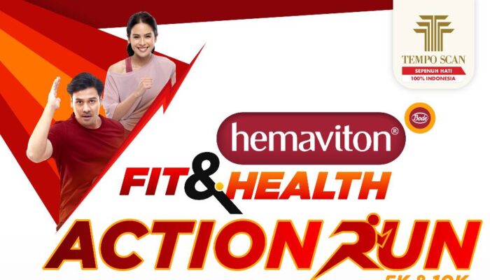 Pertama Kali di Surabaya! hemaviton Fit & Health Action Run 2026 Siap Digelar 20 September