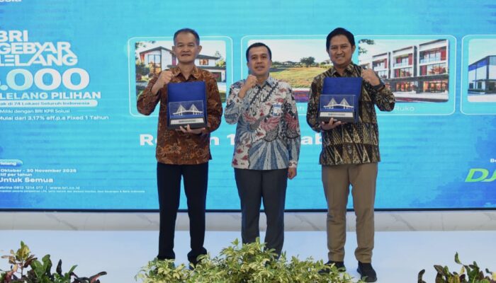 Perkuat Sinergi dengan DJKN dan BPN, BRI Luncurkan Gebyar Lelang Serentak Nusantara 2026 di 18 Region