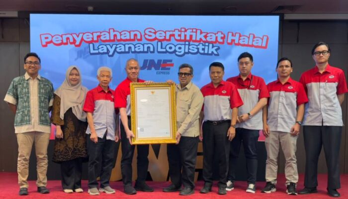 JNE Raih Sertifikasi Halal Logistik, Perkuat Layanan Pengiriman Produk Halal